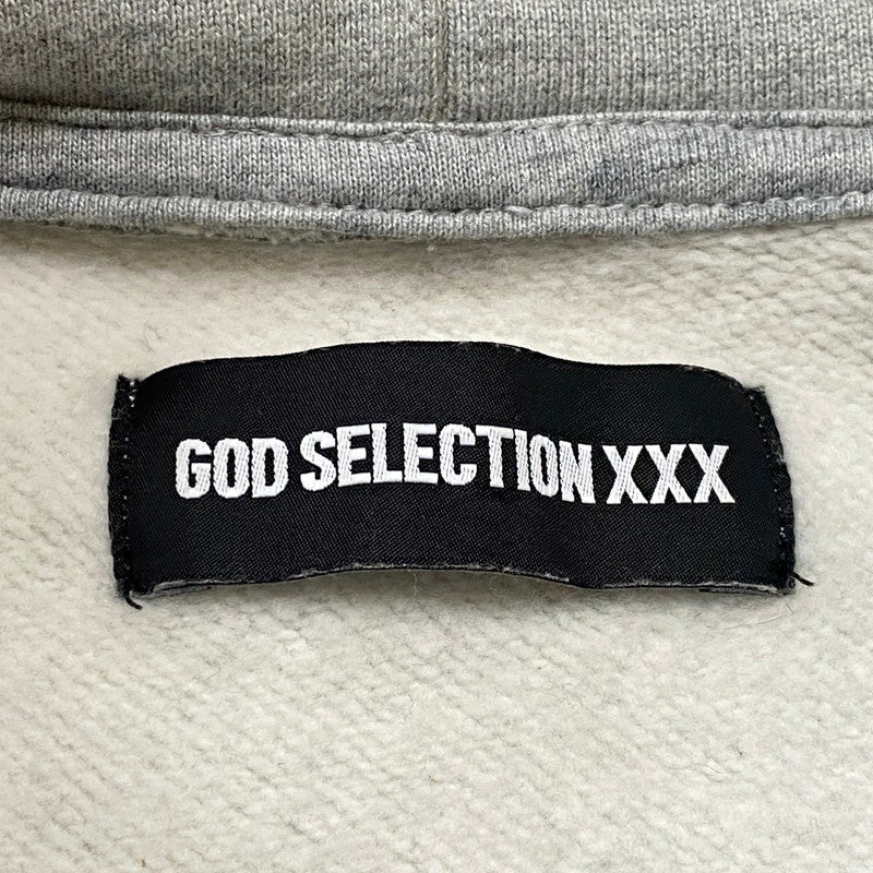 【中古品】【メンズ】 GOD SELECTION XXX ゴッド セレクション トリプルエックス SMALL LOGO PULLOVER スモール ロゴ プルオーバー パーカー 142-260721-sa-09-tei サイズ：S カラー：グレー 万代Net店