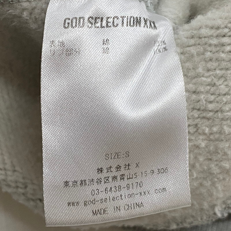 【中古品】【メンズ】 GOD SELECTION XXX ゴッド セレクション トリプルエックス SMALL LOGO PULLOVER スモール ロゴ プルオーバー パーカー 142-260721-sa-09-tei サイズ：S カラー：グレー 万代Net店
