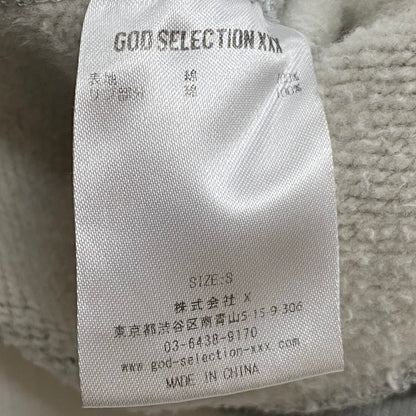 【中古品】【メンズ】 GOD SELECTION XXX ゴッド セレクション トリプルエックス SMALL LOGO PULLOVER スモール ロゴ プルオーバー パーカー 142-260721-sa-09-tei サイズ：S カラー：グレー 万代Net店