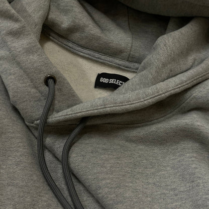 【中古品】【メンズ】 GOD SELECTION XXX ゴッド セレクション トリプルエックス SMALL LOGO PULLOVER スモール ロゴ プルオーバー パーカー 142-260721-sa-09-tei サイズ：S カラー：グレー 万代Net店