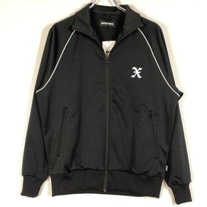 【中古品】【メンズ】 GODSELECTION XXX ゴッド セレクション トリプルエックス TRACK JACKET GX-S25-CS-08 トラック ジャケット トップス ジャージ 142-260721-sa-03-tei サイズ：S カラー：ブラック 万代Net店