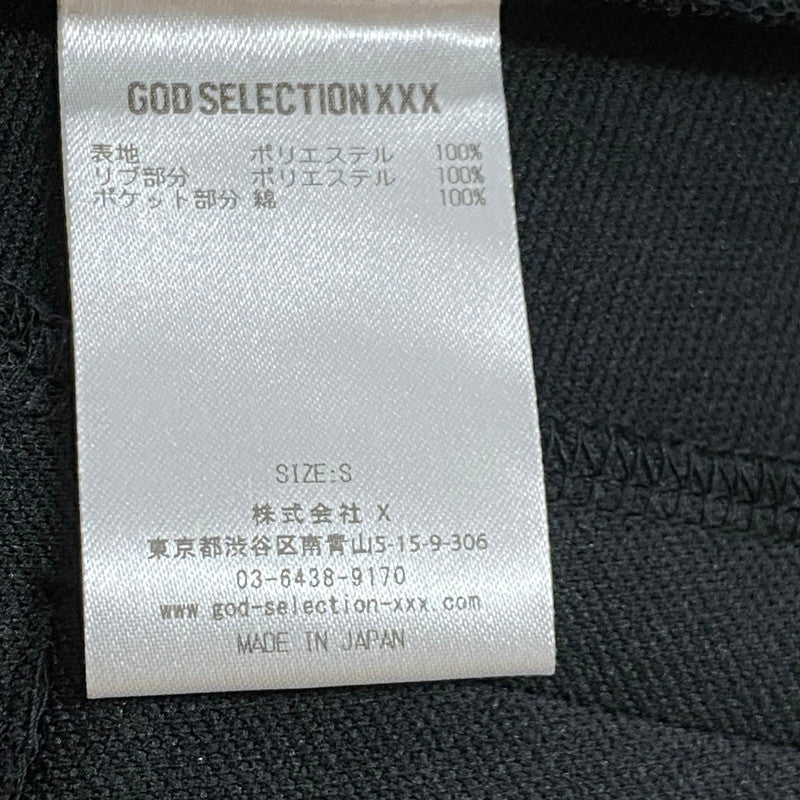 【中古品】【メンズ】 GODSELECTION XXX ゴッド セレクション トリプルエックス TRACK JACKET GX-S25-CS-08 トラック ジャケット トップス ジャージ 142-260721-sa-03-tei サイズ：S カラー：ブラック 万代Net店