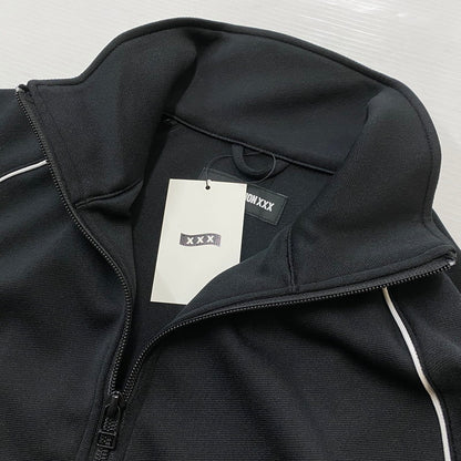 【中古品】【メンズ】 GODSELECTION XXX ゴッド セレクション トリプルエックス TRACK JACKET GX-S25-CS-08 トラック ジャケット トップス ジャージ 142-260721-sa-03-tei サイズ：S カラー：ブラック 万代Net店