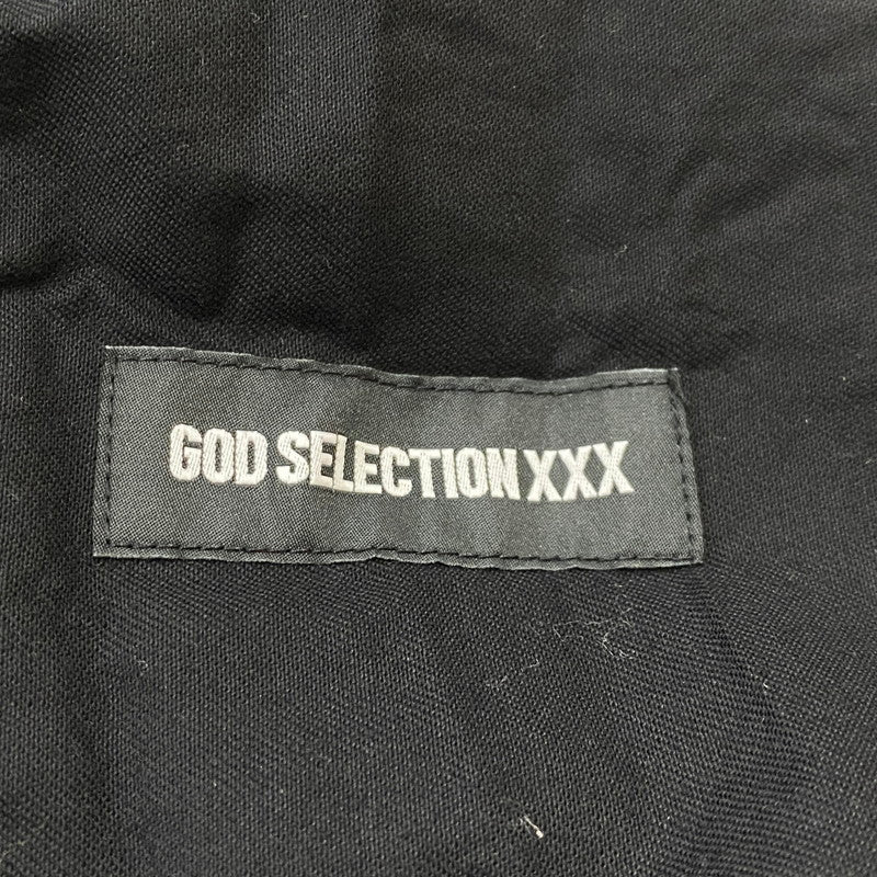 【中古品】【メンズ】 GODSELECTION XXX ゴッド セレクション トリプルエックス JERSEY TRACK PANTS ジャージ トラック パンツ ボトムス 153-260721-sa-11-tei サイズ：L カラー：ブラック 万代Net店