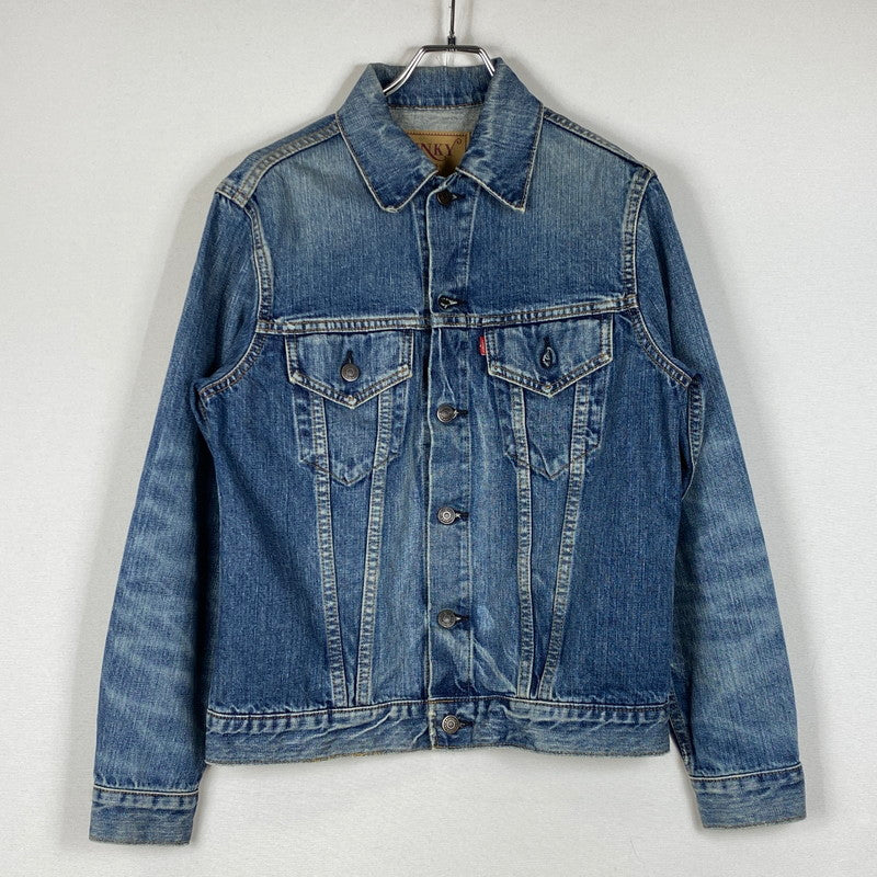 【中古品】【メンズ】 HYSTERIC GLAMOUR ヒステリック グラマー 13OZ OLD BLUE KINKY JEANS 3RD TYPE DENIM JACKET 02203AB12 デニムジャケット アウター 140-260721-sa-06-tei サイズ：S カラー：インディゴ 万代Net店