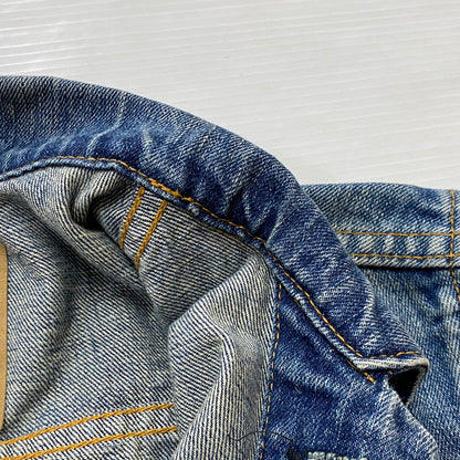【中古品】【メンズ】 HYSTERIC GLAMOUR ヒステリック グラマー 13OZ OLD BLUE KINKY JEANS 3RD TYPE DENIM JACKET 02203AB12 デニムジャケット アウター 140-260721-sa-06-tei サイズ：S カラー：インディゴ 万代Net店