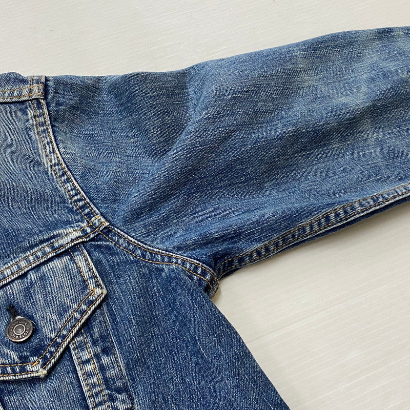 【中古品】【メンズ】 HYSTERIC GLAMOUR ヒステリック グラマー 13OZ OLD BLUE KINKY JEANS 3RD TYPE DENIM JACKET 02203AB12 デニムジャケット アウター 140-260721-sa-06-tei サイズ：S カラー：インディゴ 万代Net店