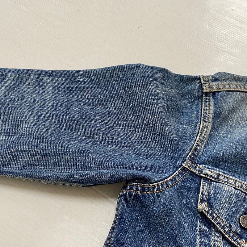 【中古品】【メンズ】 HYSTERIC GLAMOUR ヒステリック グラマー 13OZ OLD BLUE KINKY JEANS 3RD TYPE DENIM JACKET 02203AB12 デニムジャケット アウター 140-260721-sa-06-tei サイズ：S カラー：インディゴ 万代Net店