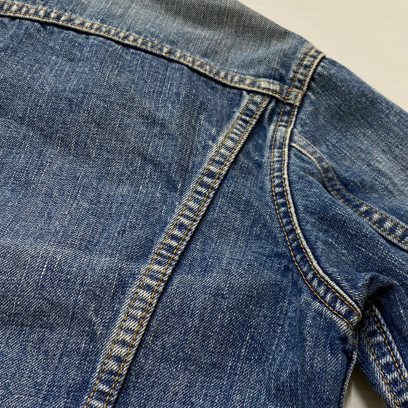 【中古品】【メンズ】 HYSTERIC GLAMOUR ヒステリック グラマー 13OZ OLD BLUE KINKY JEANS 3RD TYPE DENIM JACKET 02203AB12 デニムジャケット アウター 140-260721-sa-06-tei サイズ：S カラー：インディゴ 万代Net店