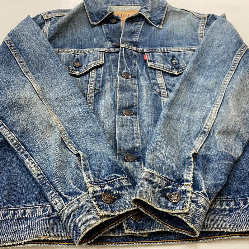 【中古品】【メンズ】 HYSTERIC GLAMOUR ヒステリック グラマー 13OZ OLD BLUE KINKY JEANS 3RD TYPE DENIM JACKET 02203AB12 デニムジャケット アウター 140-260721-sa-06-tei サイズ：S カラー：インディゴ 万代Net店