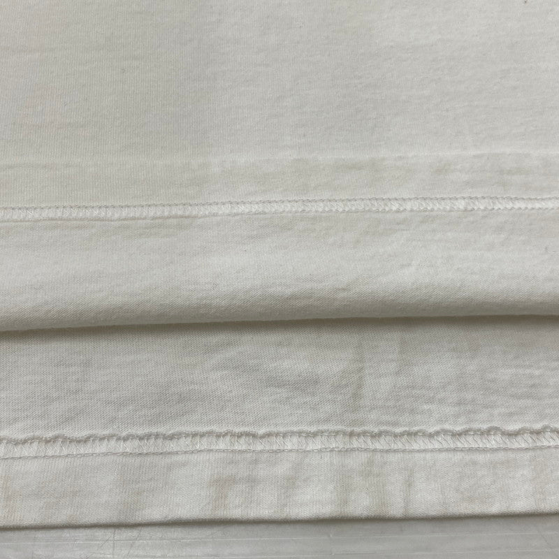 【中古品】【メンズ】 SEQUEL スィークェル EMBROIDERY LOGO TEE 刺繍 ロゴ Tシャツ 半袖 トップス 142-260721-sa-02-tei サイズ：L カラー：ホワイト 万代Net店