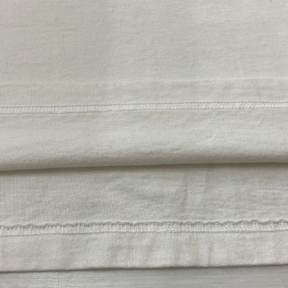 【中古品】【メンズ】 SEQUEL スィークェル EMBROIDERY LOGO TEE 刺繍 ロゴ Tシャツ 半袖 トップス 142-260721-sa-02-tei サイズ：L カラー：ホワイト 万代Net店