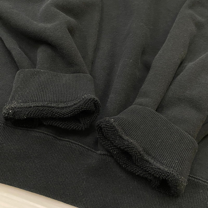 【中古品】【メンズ】 NEIGHBORHOOD ネイバーフッド × WINDANDSEA ウィンダンシー 別注コラボ LOGOSWEAT 231UWWSN ロゴ スウェット トップス トレ－ナー 142-260721-sa-04-tei サイズ：S カラー：ブラック 万代Net店