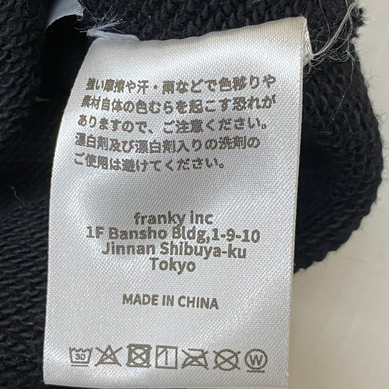 【中古品】【メンズ】 WINDANDSEA ウィンダンシー METALLIC CREWNECK WDS-O-CLCS-25-Q3-CS-01 メタリック クルーネック トップス スウェット トレーナー 142-260721-sa-07-tei サイズ：M カラー：ブラック 万代Net店