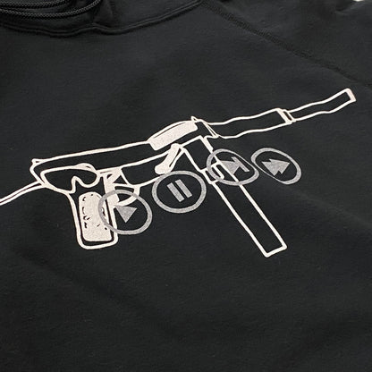 【中古品】【メンズ】 SEQUEL スィークェル LOGO HOODIE SQ-22AW-HD-03 ロゴ フーディー トップス プルーオーバーパーカー 142-260721-sa-08-tei サイズ：S カラー：ブラック 万代Net店