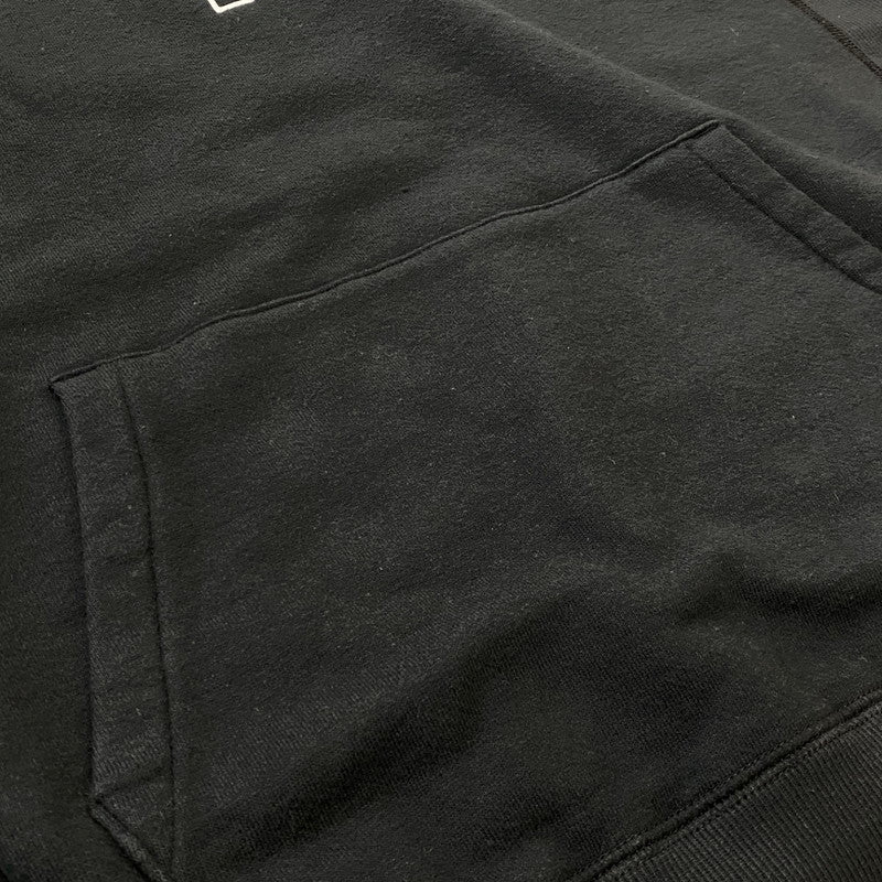 【中古品】【メンズ】 SEQUEL スィークェル LOGO HOODIE SQ-22AW-HD-03 ロゴ フーディー トップス プルーオーバーパーカー 142-260721-sa-08-tei サイズ：S カラー：ブラック 万代Net店