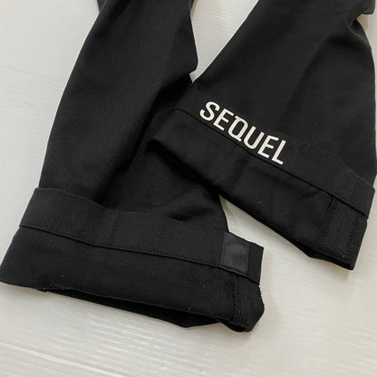 【中古品】【メンズ】 SEQUEL スィークェル SIDE LINE WORK PANTS TYPE-E サイド ライン ワーク パンツ ボトムス 153-260721-sa-12-tei サイズ：S カラー：ブラック 万代Net店