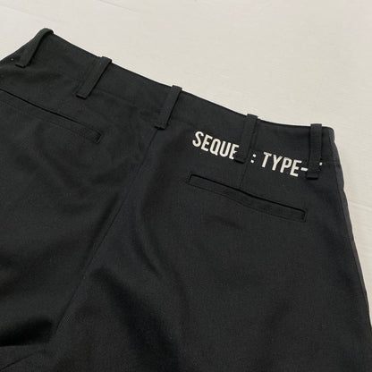 【中古品】【メンズ】 SEQUEL スィークェル SIDE LINE WORK PANTS TYPE-E サイド ライン ワーク パンツ ボトムス 153-260721-sa-12-tei サイズ：S カラー：ブラック 万代Net店