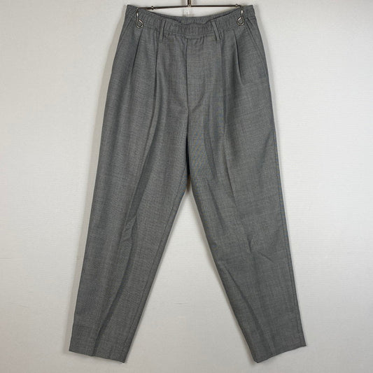 【中古品】【メンズ】 N.HOOLYWOOD エヌ ハリウッド WIDE TAPERD PANTS 2201-PT-07-002 ワイド テーパード パンツ ボトムス 151-260721-sa-14-tei サイズ：S カラー：グレー 万代Net店