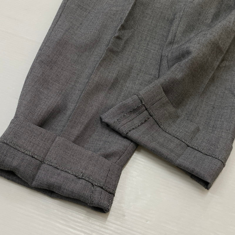 【中古品】【メンズ】 N.HOOLYWOOD エヌ ハリウッド WIDE TAPERD PANTS 2201-PT-07-002 ワイド テーパード パンツ ボトムス 151-260721-sa-14-tei サイズ：S カラー：グレー 万代Net店