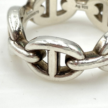 【中古品】【メンズ/レディース】 HERMES エルメス シェーヌダンクルアンシェネ リング PM 指輪 Ag925 182-260727-ko-12-tei サイズ：48 カラー：シルバー 万代Net店