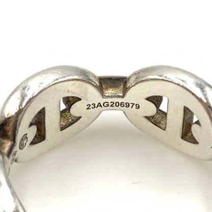 【中古品】【メンズ/レディース】 HERMES エルメス シェーヌダンクルアンシェネ リング PM 指輪 Ag925 182-260727-ko-12-tei サイズ：48 カラー：シルバー 万代Net店