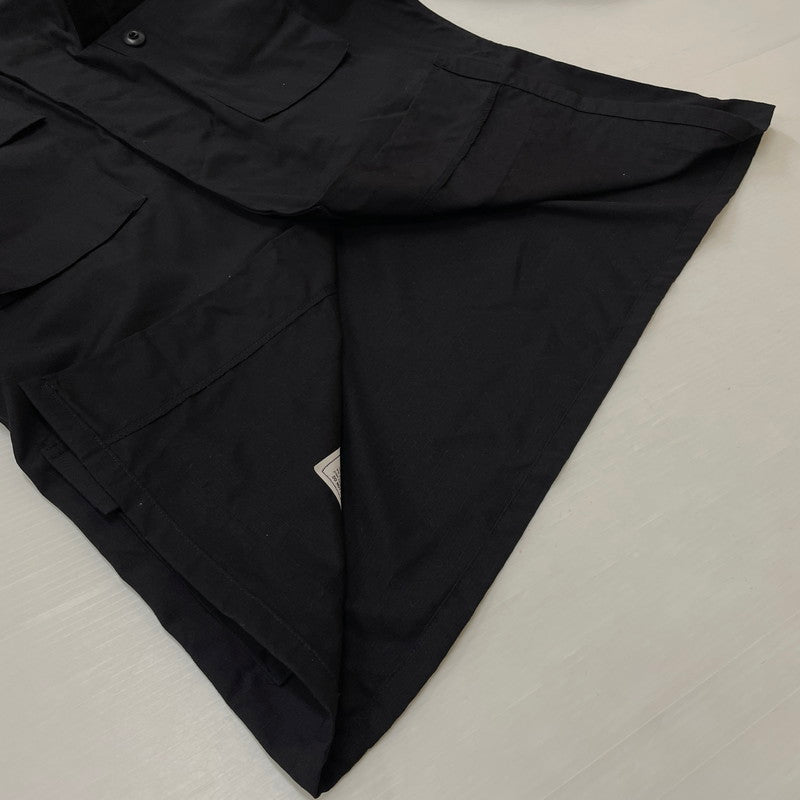 【中古品】【メンズ】 US.ARMY アメリカ軍 BDU JACKET 8415-01-422-3297 バトル ドレス ユニフォーム ジャケット アウター 145-260725-ss-03-tei サイズ：M-LONG カラー：ブラック 万代Net店