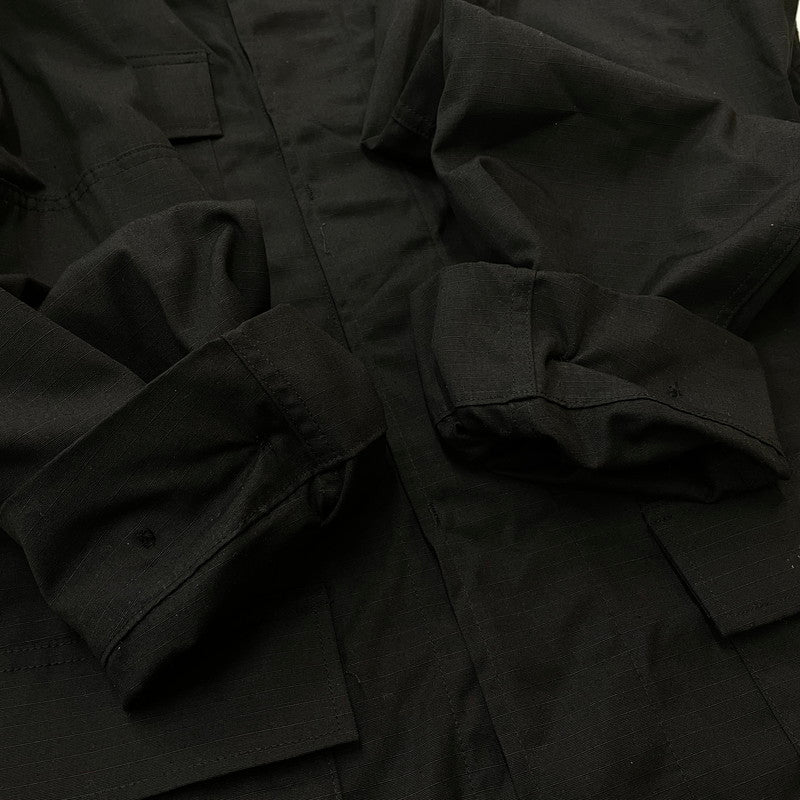 【中古品】【メンズ】 US.ARMY アメリカ軍 BDU JACKET 8415-01-422-3297 バトル ドレス ユニフォーム ジャケット アウター 145-260725-ss-03-tei サイズ：M-LONG カラー：ブラック 万代Net店