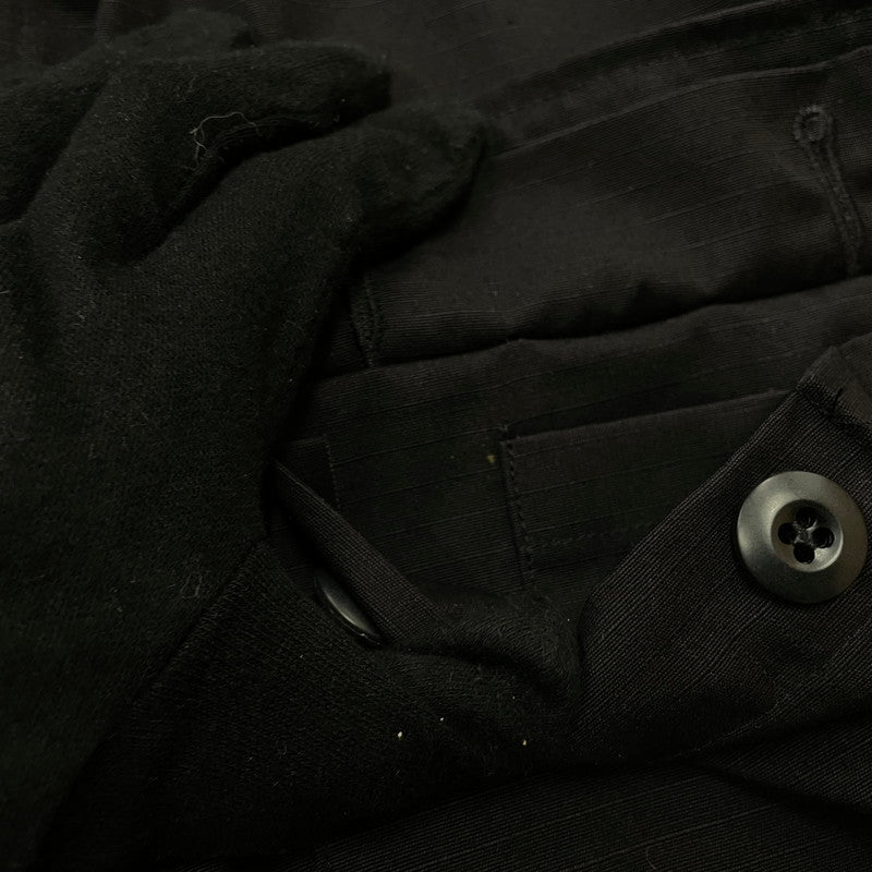 【中古品】【メンズ】 US.ARMY アメリカ軍 BDU JACKET 8415-01-422-3297 バトル ドレス ユニフォーム ジャケット アウター 145-260725-ss-03-tei サイズ：M-LONG カラー：ブラック 万代Net店