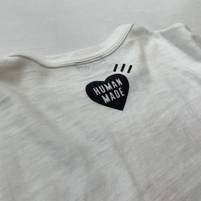 【中古品】【メンズ】 HUMAN MADE ヒューマンメイド DUCK GRAPHIC S/S T-SHIRT ダック グラフィック ショートスリーブTシャツ 半袖トップス 142-260725-ss-01-tei サイズ：M カラー：ホワイト 万代Net店