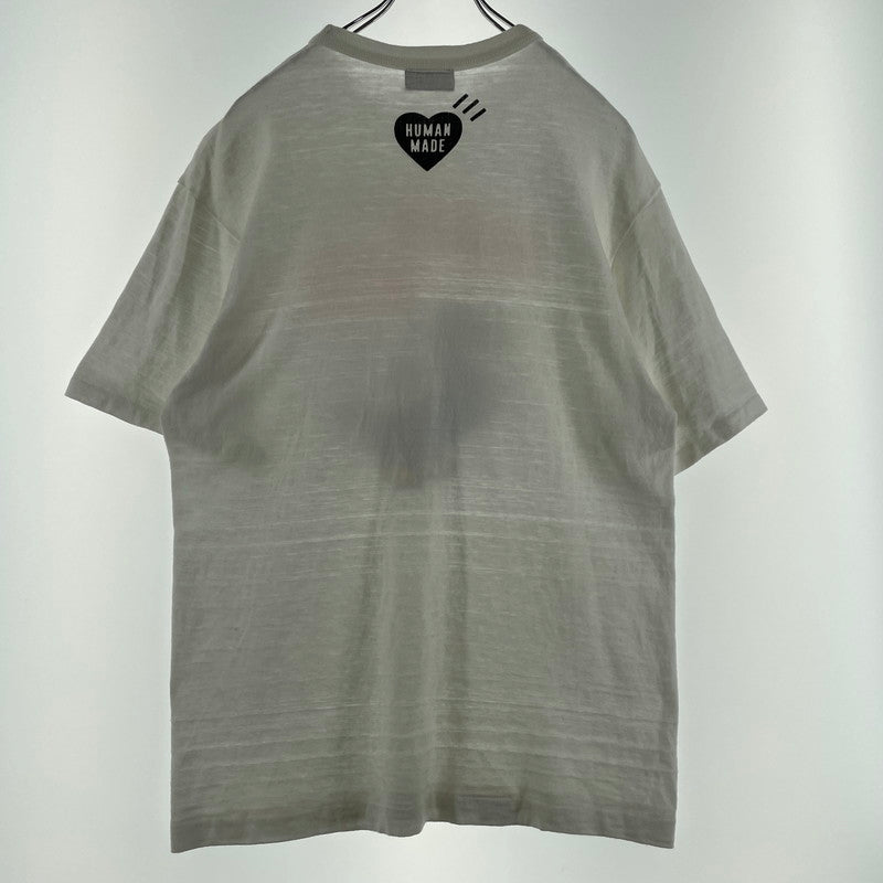 【中古品】【メンズ】 HUMAN MADE ヒューマンメイド DUCK GRAPHIC S/S T-SHIRT ダック グラフィック ショートスリーブTシャツ 半袖トップス 142-260725-ss-01-tei サイズ：M カラー：ホワイト 万代Net店