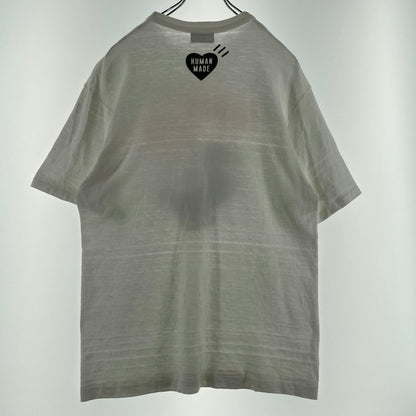 【中古品】【メンズ】 HUMAN MADE ヒューマンメイド DUCK GRAPHIC S/S T-SHIRT ダック グラフィック ショートスリーブTシャツ 半袖トップス 142-260725-ss-01-tei サイズ：M カラー：ホワイト 万代Net店