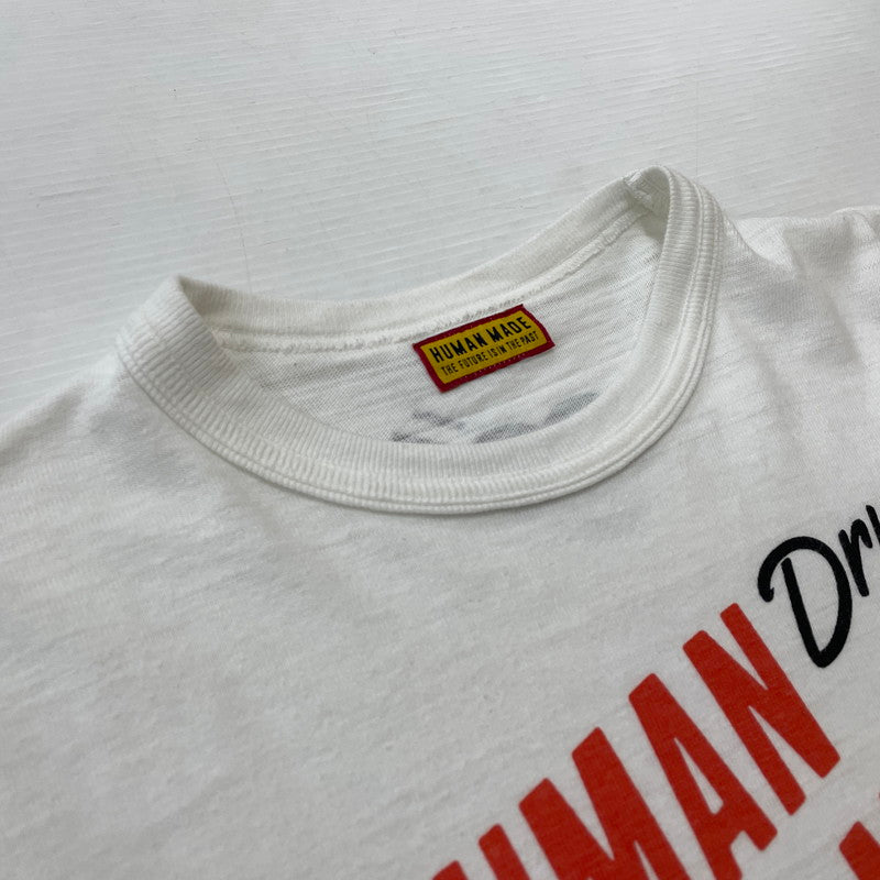 【中古品】【メンズ】 HUMAN MADE ヒューマンメイド DUCK GRAPHIC S/S T-SHIRT ダック グラフィック ショートスリーブTシャツ 半袖トップス 142-260725-ss-01-tei サイズ：M カラー：ホワイト 万代Net店