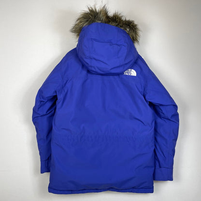 【中古品】【メンズ】 THE NORTH FACE ザ・ノースフェイス ANTARCTICA PARKA ND91707 アンタークティカ パーカー アウター ジップアップフーディー 144-260725-ss-09-tei サイズ：M カラー：ブルー 万代Net店