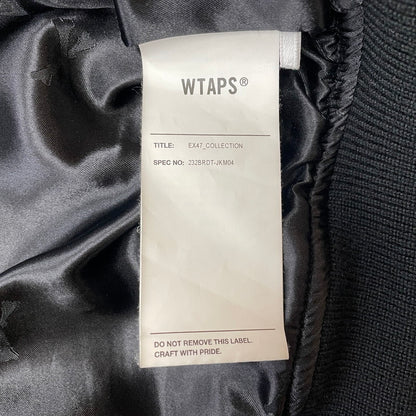 【中古品】【メンズ】 WTAPS ダブルタップス JFW-01 JACKET WONY. MELTON 232BRDT-JKM04 ウールメルトン ジャケット アウター 142-260725-ss-08-tei サイズ：01 カラー：ブラック 万代Net店