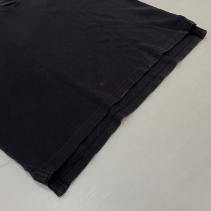 【現状渡し品】【メンズ】 ERL イーアールエル DOUBLE SLEEVE P0LO T-SHIRT ダブルスリーブ ポロTシャツ トップス 141-260725-ss-02-tei サイズ：S カラー：ブラック 万代Net店