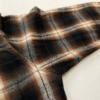 【中古品】【メンズ】 RUDE GALLERY ルードギャラリー OMBRE CHECK L/S SHIRT オンブレチェック ロングスリーブシャツ 長袖トップス 140-260725-ss-07-tei サイズ：3 カラー：チェック 万代Net店