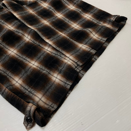【中古品】【メンズ】 RUDE GALLERY ルードギャラリー OMBRE CHECK L/S SHIRT オンブレチェック ロングスリーブシャツ 長袖トップス 140-260725-ss-07-tei サイズ：3 カラー：チェック 万代Net店
