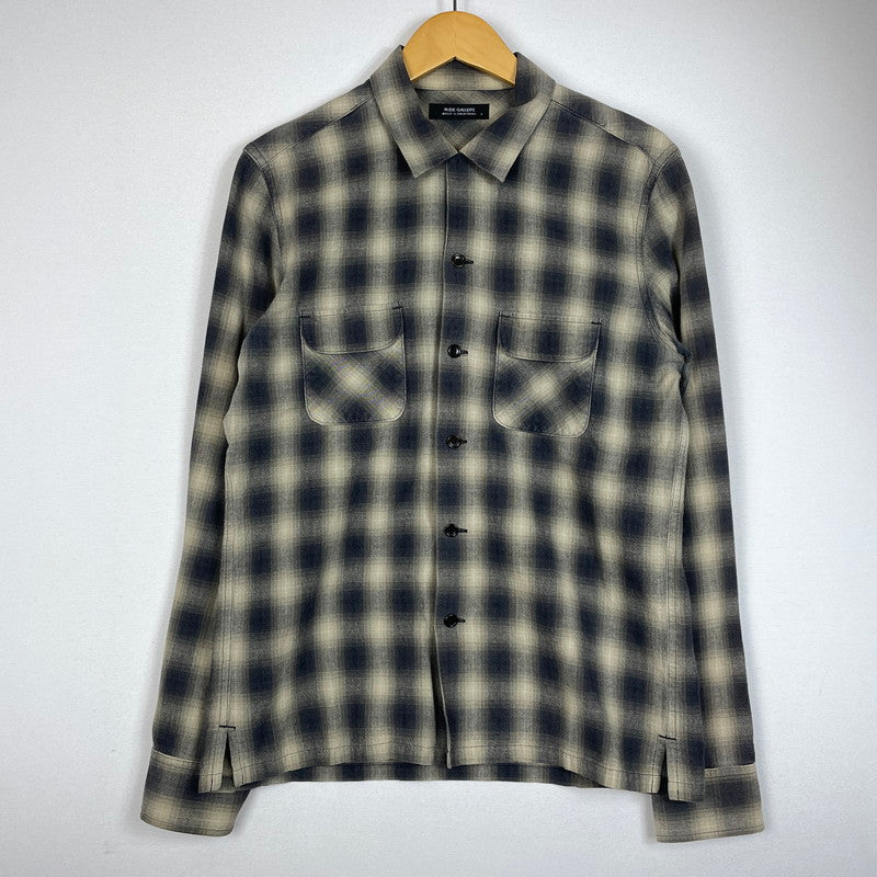 【中古品】【メンズ】 RUDE GALLERY ルードギャラリー OMBRE CHECK L/S SHIRT オンブレチェック ロングスリーブシャツ 長袖トップス 140-260725-ss-05-tei サイズ：3 カラー：チェック 万代Net店