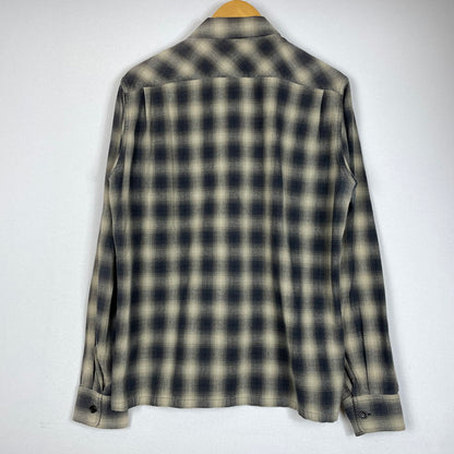 【中古品】【メンズ】 RUDE GALLERY ルードギャラリー OMBRE CHECK L/S SHIRT オンブレチェック ロングスリーブシャツ 長袖トップス 140-260725-ss-05-tei サイズ：3 カラー：チェック 万代Net店