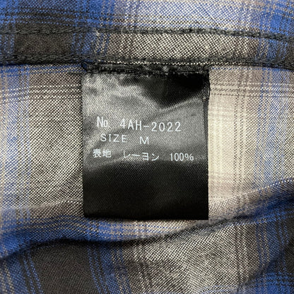 【中古品】【メンズ】 HYSTERIC GLAMOUR ヒステリックグラマー RAYON OMBRE CHECK SHIRT 4AH-2022 レーヨンオンブレチェックシャツ トップス 140-260725-ss-04-tei サイズ：M カラー：チェック 万代Net店