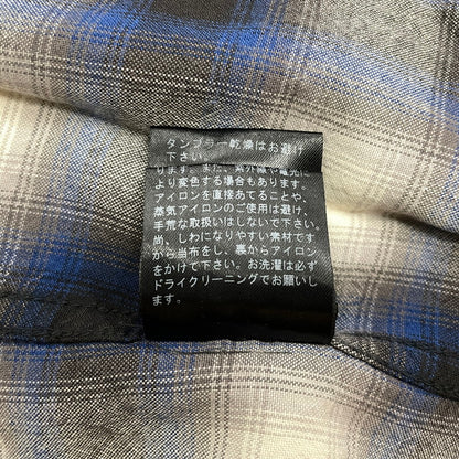 【中古品】【メンズ】 HYSTERIC GLAMOUR ヒステリックグラマー RAYON OMBRE CHECK SHIRT 4AH-2022 レーヨンオンブレチェックシャツ トップス 140-260725-ss-04-tei サイズ：M カラー：チェック 万代Net店