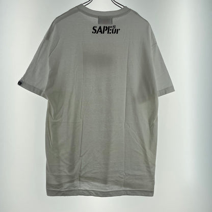 【中古品】【メンズ】 SAPEur サプール BENI HOPPE STRAWBERRY SANDWICH S/S TEE 紅ほっぺサンド ショートスリーブTシャツ 半袖トップス 142-260806-ss-03-tei サイズ：L カラー：ホワイト 万代Net店