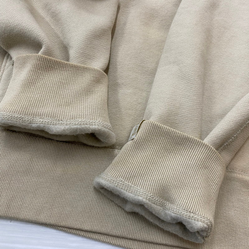 【現状渡し品】【メンズ】 SAPEUR サプール CAMOUFLAGE LOGO FOODIE 迷彩 ロゴ フーディー 長袖 トップス プルオーバーパーカー 142-260724-sa-19-tei サイズ：L カラー：ベージュ 万代Net店
