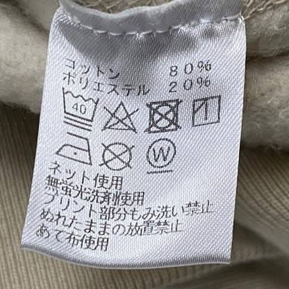 【現状渡し品】【メンズ】 SAPEUR サプール CAMOUFLAGE LOGO FOODIE 迷彩 ロゴ フーディー 長袖 トップス プルオーバーパーカー 142-260724-sa-19-tei サイズ：L カラー：ベージュ 万代Net店
