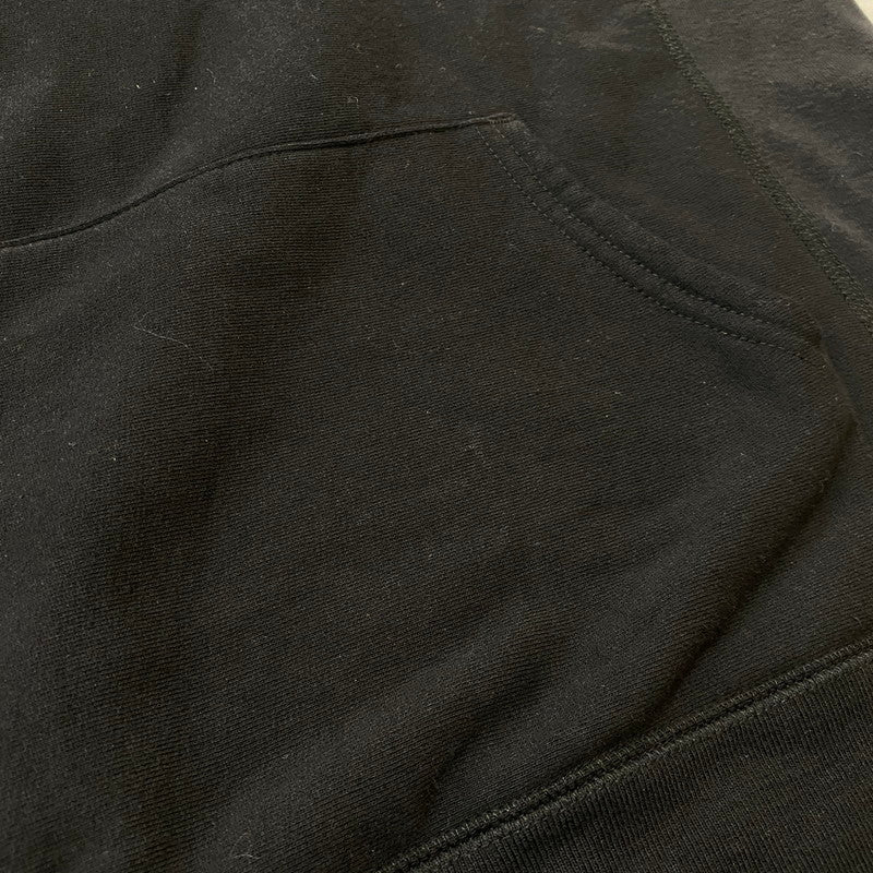 【中古品】【メンズ】 SUPREME シュプリーム × COMME DES GARCONS コムデ ギャルソン 別注コラボ 17SS BOX LOGO HOODED SWEAT 2017年春夏 ボックス ロゴ フーディー トップス プルオーバーパーカー 149-260724-sa-18-tei サイズ：M カラー：ブラック 万代Net店