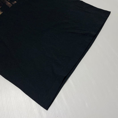 【中古品】【メンズ】 SAPEur サプール LOGO PRINT S/S TEE ロゴプリント ショートスリーブTシャツ 半袖トップス 142-260806-ss-02-tei サイズ：L　※タグ付き カラー：ブラック 万代Net店