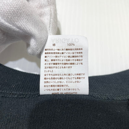 【中古品】【メンズ】 SAPEur サプール LOGO PRINT S/S TEE ロゴプリント ショートスリーブTシャツ 半袖トップス 142-260806-ss-02-tei サイズ：L　※タグ付き カラー：ブラック 万代Net店