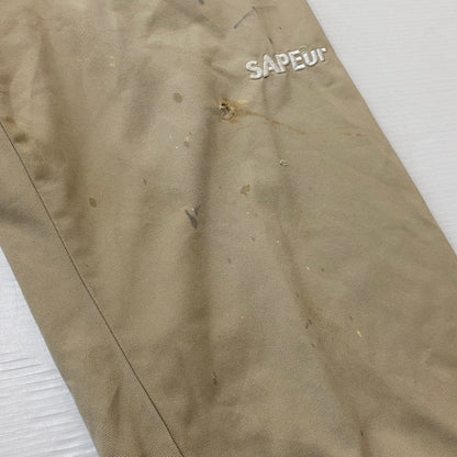 【現状渡し品】【メンズ】 SAPEUR サプール DAMAGE PROCESSING CHINO PANTS ダメージ 加工 チノ パンツ ボトムス チノパン 153-260724-sa-04-tei サイズ：L カラー：ベージュ 万代Net店