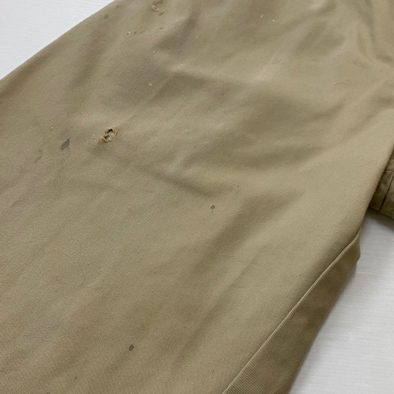 【現状渡し品】【メンズ】 SAPEUR サプール DAMAGE PROCESSING CHINO PANTS ダメージ 加工 チノ パンツ ボトムス チノパン 153-260724-sa-04-tei サイズ：L カラー：ベージュ 万代Net店